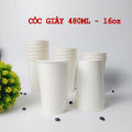 50 chiếc cốc giấy 480ml - 16oz. 