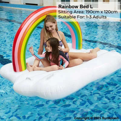 [SG Stock] Adult Inflatable Giant Party Float Floatie Swimming Pool Swim Fun