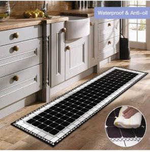 X19092005U Kitchen Waterproof Mat for All Seasons Family Users  Multi-functional  Stain-resistant  Durable