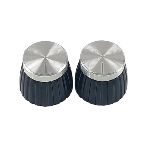 2pcs Guitar khối lượng núm điều khiển precisions điều chỉnh nhôm chiết mũ cho điện và Đàn ghi-ta acoustic