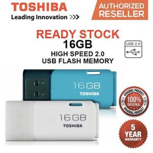 ♥【Readystock】FREE Shipping+COD♥ TOSHIBA U202 USB 2.0 Flash Drive 64GB 32GB 16GB Pen Drive