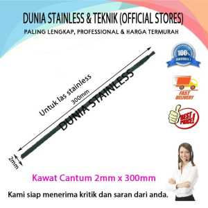 Kawat Cantum 2mm x 300mm /batang kawat las