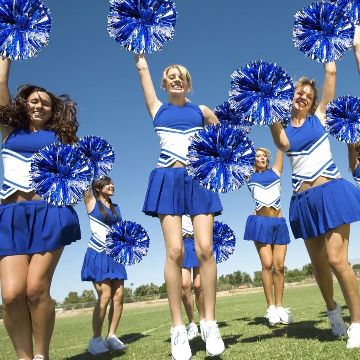 kuangjiang60 Cheering Pompoms Pom Poms Cheerleading for Game Squads ...