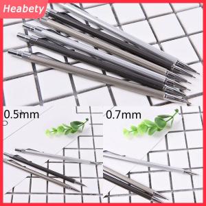 Heabety Bút Chì cơ tự động bằng kim loại 0.5/0.7mm dụng cụ vẽ viết ở trường