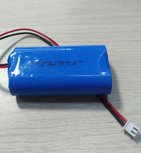 Pin sạc 18650- 3.7v loại có dây chân rắc cổng nối 2.54 -1cell (2 viên đơn ghép lại) dùng cho thiết bị điện tử PN 8006