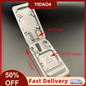 【YIDAO4】 10 chiếc hộp Khay vỏ sò CPU hộp đựng AMD bảo vệ cho AMD AM2 AM3 FM1 FM2