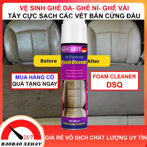 [650ML]Chai bọt xịt vệ sinh ghế nỉ sofa ô tô Carty – 650ml đánh bay vết bẩn diệt khuẩn an toàn cho mọi bề mặt