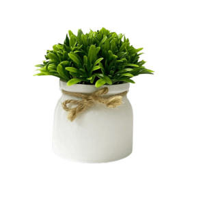 VIVAZ with Pot Artificial Plants Wedding Party Decortion Outdoor Decor Potted Green Bonsai Miniascape Artificial Flower Office