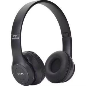 Fon Kepala Sukan Siri P Stereo 5.0 Fon Kepala Bluetooth P47 Fon Kepala Permainan Tanpa Wayar
