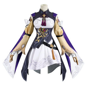 Honkai: Star Rail character Sushang cosplay purple dress Cosplay Costume adult with waist neckpiece