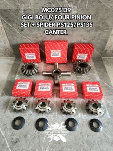 FOUR PINION SET GIGI BOLU GARDAN PS135 PS125TURBO PS125 TURBO CANTER MC075139