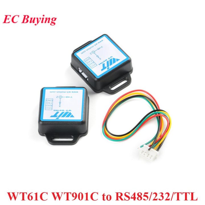 WT901C WT61C To RS485/232/TTL 6 9 Axis IMU Sensor Tilt Angle Roll Pitch