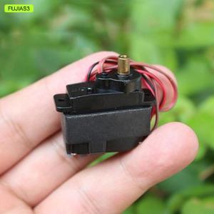 FUJIAS3 DC 3V-6V Micro Mini M10 Motor Gearbox 12g Metal Steering Gear 360 Degree