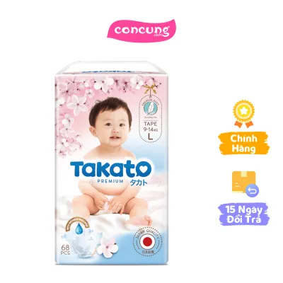 Tã dán Takato siêu mềm mại (L 68 miếng)