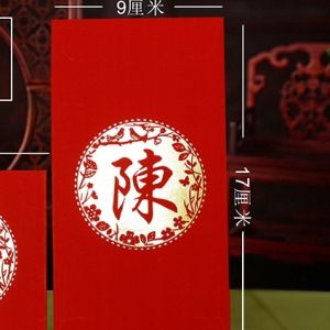 【Ready Stock】30-40 pcs  紅包封姓氏百家姓紅包袋高档 angpao 2024 Chinese new year angpow cny angpau packet red surname packets envelope wedding birthday family name long short spring festival decorations 利是封红包烫金長款结婚生日喜庆新年个性创意压岁钱批发赵钱孙李周吴郑王张陈钟叶许郑胡彭林黄何