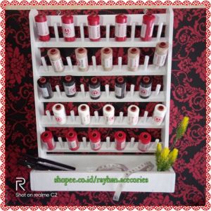 tempat penyimpanan benang jahit/ rak benang serbaguna