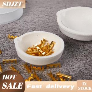 SDJZT Nhiệt độ cao thạch anh silica nóng chảy crucible món ăn Bát Nồi đúc vàng bạc kim loại đồ trang sức đúc container