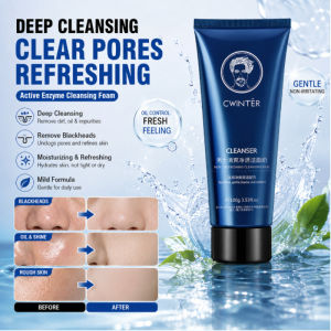 JMY Refreshing Moisturising Blackhead Cleanser Deep Cleansing Face Wash Oil Control Daily Facial Cleanser