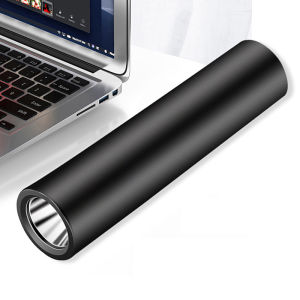 2Pack Flashlight USB Charging Telescopic Flashlight Waterproof Super Bright Long-range Flashlight Household Outdoor Mini Portable Flashlight