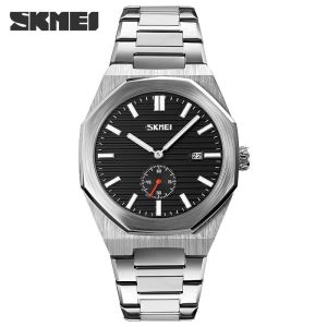 Jam Tangan Pria Stainless Steel Nautilus SKMEI 9262 Kuarsa Original Anti Air