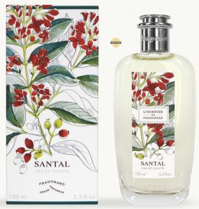 NEW Fragonard Herbier Collection Santal (Sandalwood) Perfume by Senteurs de Provence since 2004