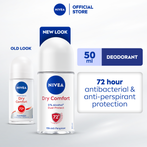 PACK OF 3 NIVEA Deodorant Dry Comfort for extra dry protection Roll-on deodorant for woman 50ml