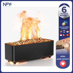 280ML volcano aroma diffuser flame humidifier air diffuser ultrasonic essential oil mist humidifier