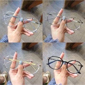 Kính giả cận nữKính thời trang nam nữ gọng đa giác chống ánh sáng xanh phong cách Hàn Quốc đẹp hottrend Bảo Hành 12t