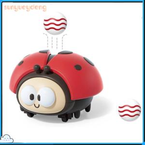 Ladybug/Hermit Crab Electric Floating Ball Toys USB Charging Suspended Ball Toy Funny Crawling Toy Sensory Toys for Kids
