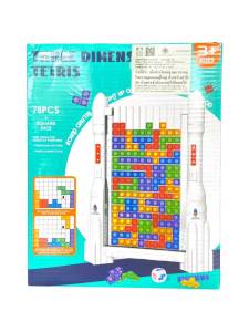 เกมตัวต่อเตติส Tetris 78ชิ้น แนวตั้ง ของเล่นเด็ก เสริมพัฒนาการ ฝึกทักษะ เกมครอบครัว TY29