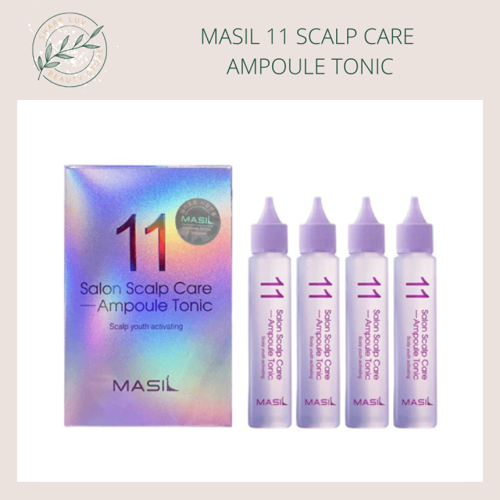 [Ready Stock] Masil 11 Scalp Care Ampoule Tonic | Lazada
