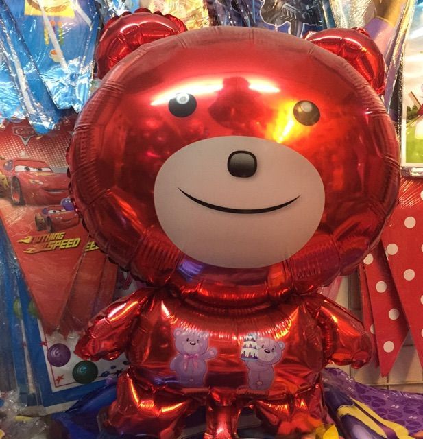 Teddy bear shape foil balloon Lazada PH