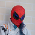 Marvel Spiderman No Way Home Miles Morales Mask Headcover Milk Silk Breathable Mask Spider Man Headcover Amazing Spider Man Costume For Adult Kids. 