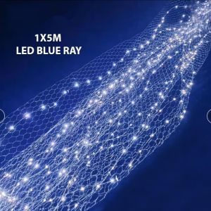 Đèn Led lưới mắt cáo tạo hình không gian huyền ảo lấp lánh bầu trời sao giải ngân hàng galaxy