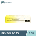 Benzolac 5 % Gel 5 Gram - Salep Obat Jerawat. 