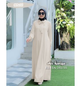 Elvia Daily Dress by AKU KARISSA Bahan Rib Skate