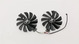 2025For the new XFX Xunjing RX 6600 Black Wolf Edition 6600xt Overseas Edition V2 oc Graphics Card Cooling Mute Fan