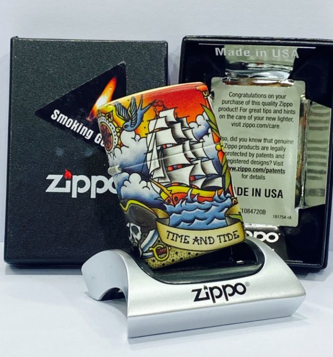 ZIPPO - Nautical Tattoo Design Lighter (49532)