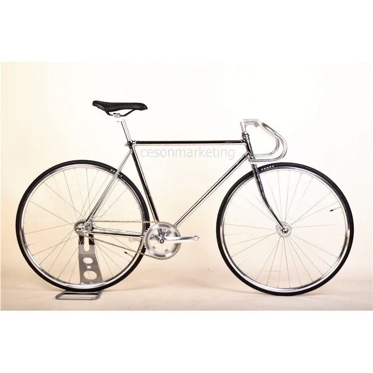 700C Chrome Fixie Bike Basikal Bicycle classic Road Retro Fixie