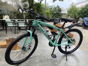 Xe đạp thể thao địa hình Limit Racing 21 tốc độ 26 inch Tặng chắn bùn đèn phản quang còi kệ và bình .