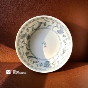 [Hàng Hiếm Japan Limited] 01 Chiếc Tô Vẽ Tay Màu Lục Phấn Gốm KIYOMIZU [Hàng Độc Bản]