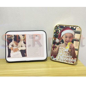 Photo frame Crystal photo frame table custom developed photo wedding dress photo prin