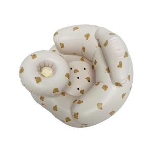 Quick Dry Inflatable Babies Seat With Detachable Cushions Safe Learning Tool For Early Sitting Stage 6+ Months