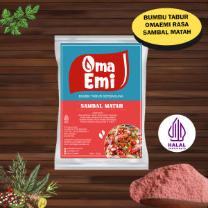 Bumbu Tabur Rasa Sambal Matah Untuk Tabur Snack/Keripik/Camilan kemasan 250 gr Halal Food Grade