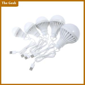 [The Gesh] LED Lantern Portable Camping Lamp Mini Bulb LED USB Power 3W 5W 7W 9W 12W