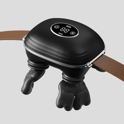 NUOCHEN 5 ระดับปรับได้ เครื่องนวดคอนวดบาร์มัลติฟังก์ชั่น Massager Gun หมอนนวดคอไฟฟ้า หมอนนวดไหล่ หัว ไหล่ เอว สะโพก ส่วนหลัง หมอนนวดบําบัดความร้อน