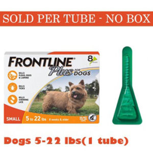 FRONTLINE Plus Flea & Tick Treatment for Dogs (Per Vial) Repellent Anti-Flea Anti-Itching frontline for dogs