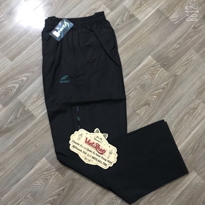 Quần gió nam trung niên lót lưới chất k nhăn nhàu+ẢNH THật | Lazada.vn