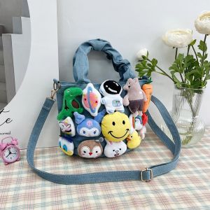 IELGY Ladies Fresh Girl Cartoon Diagonal Handbag