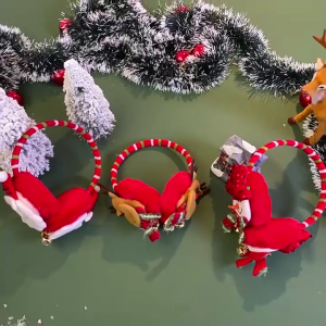 ที่ครอบหูที่ปิดหูหน้าหนาวคริสมาสต์บุขนแกะนุ่มผ้าปิดหน้ากลางแจ้งสำหรับผู้หญิงการเฉลิมฉลองท่องเที่ยวของเด็กผู้หญิงและฤดูหนาว